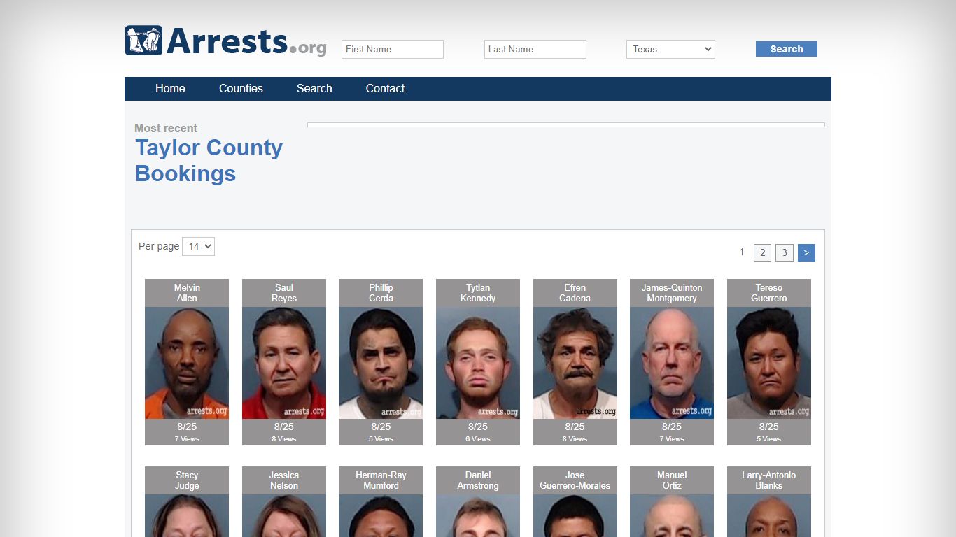 Taylor County Arrests and Inmate Search