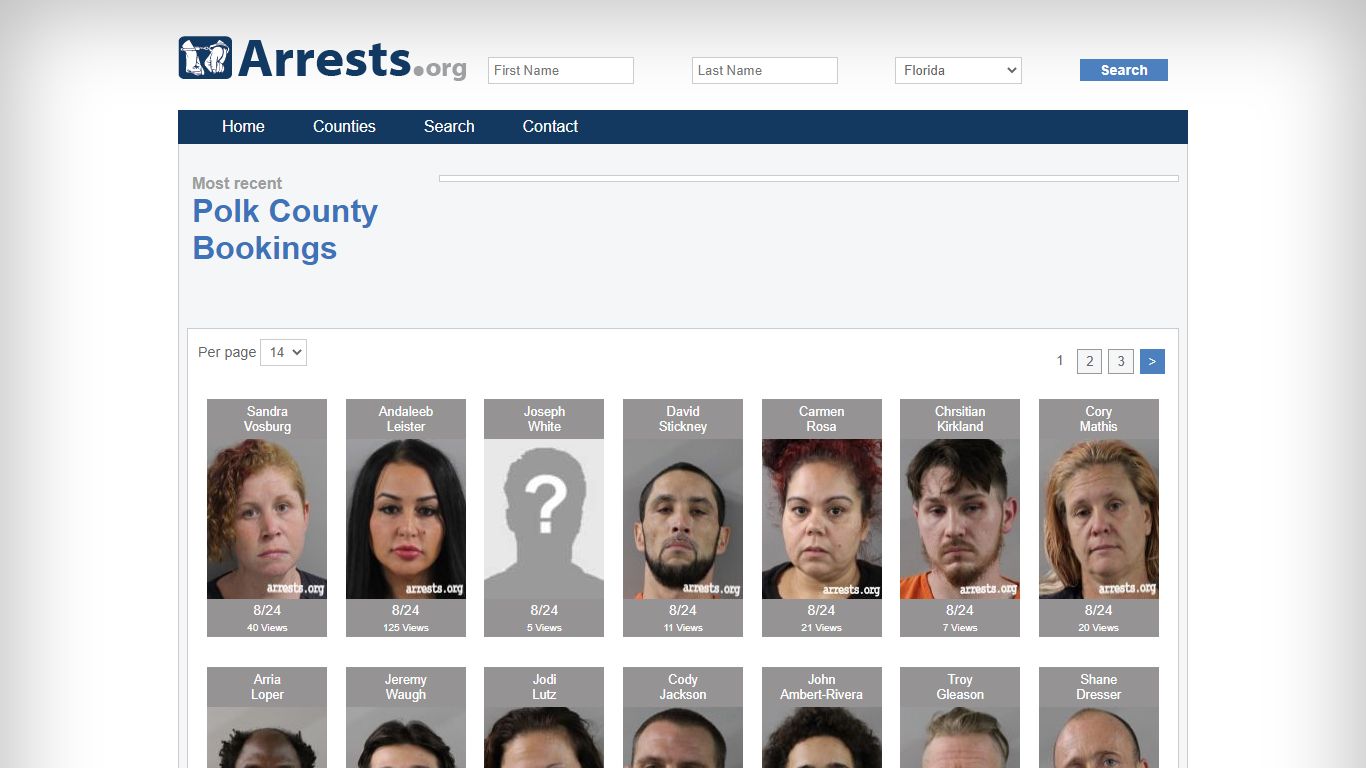 Polk County Arrests and Inmate Search